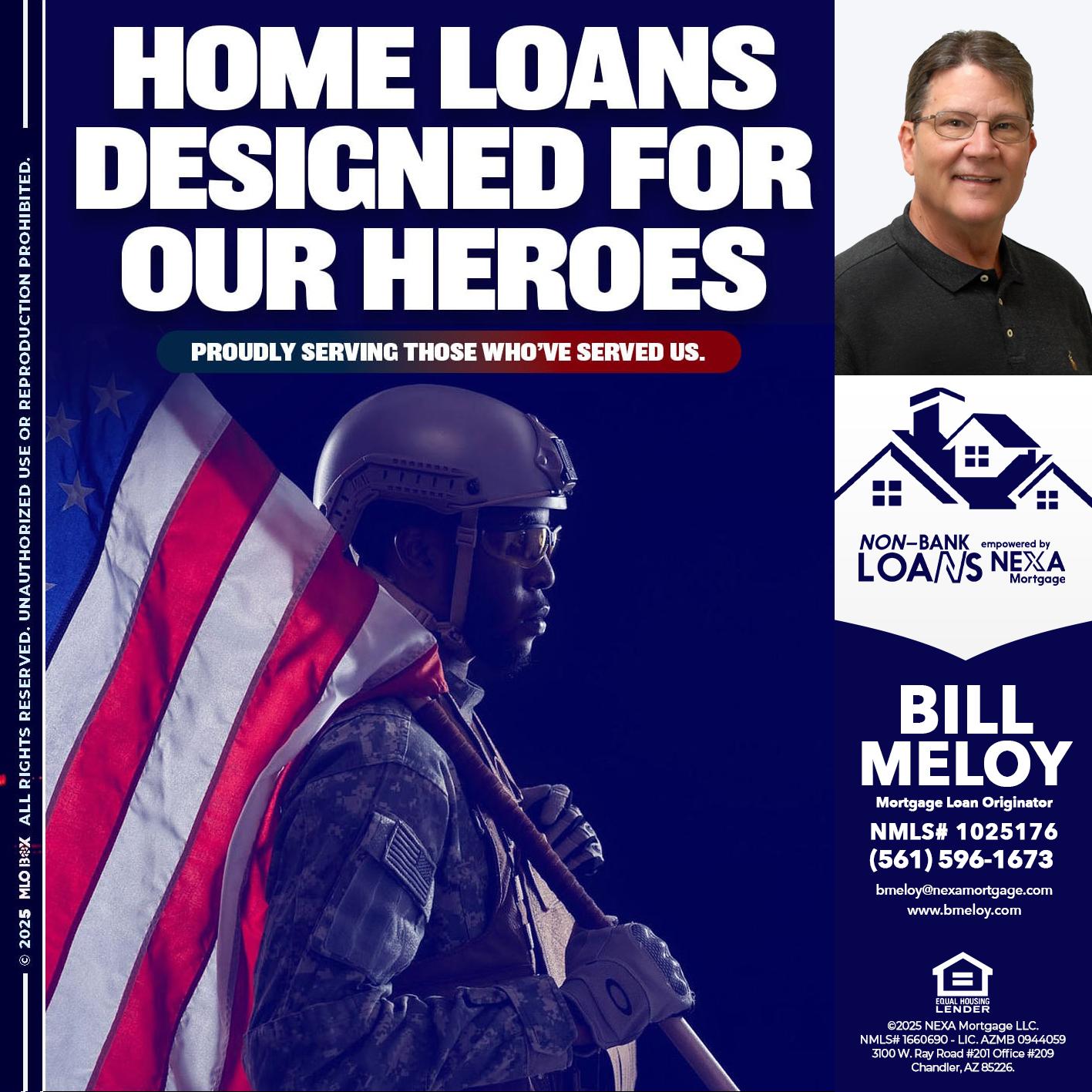 home loans - Bill Meloy -Mortgage Loan Consultant