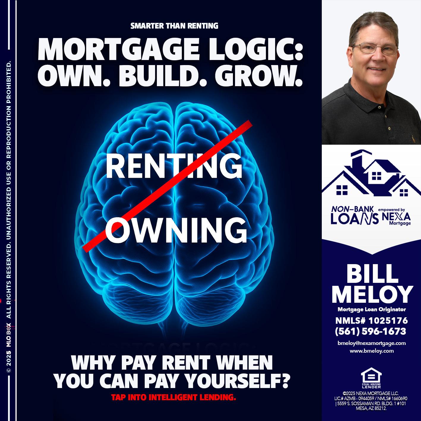 mortgage logic - Bill Meloy -Mortgage Loan Consultant