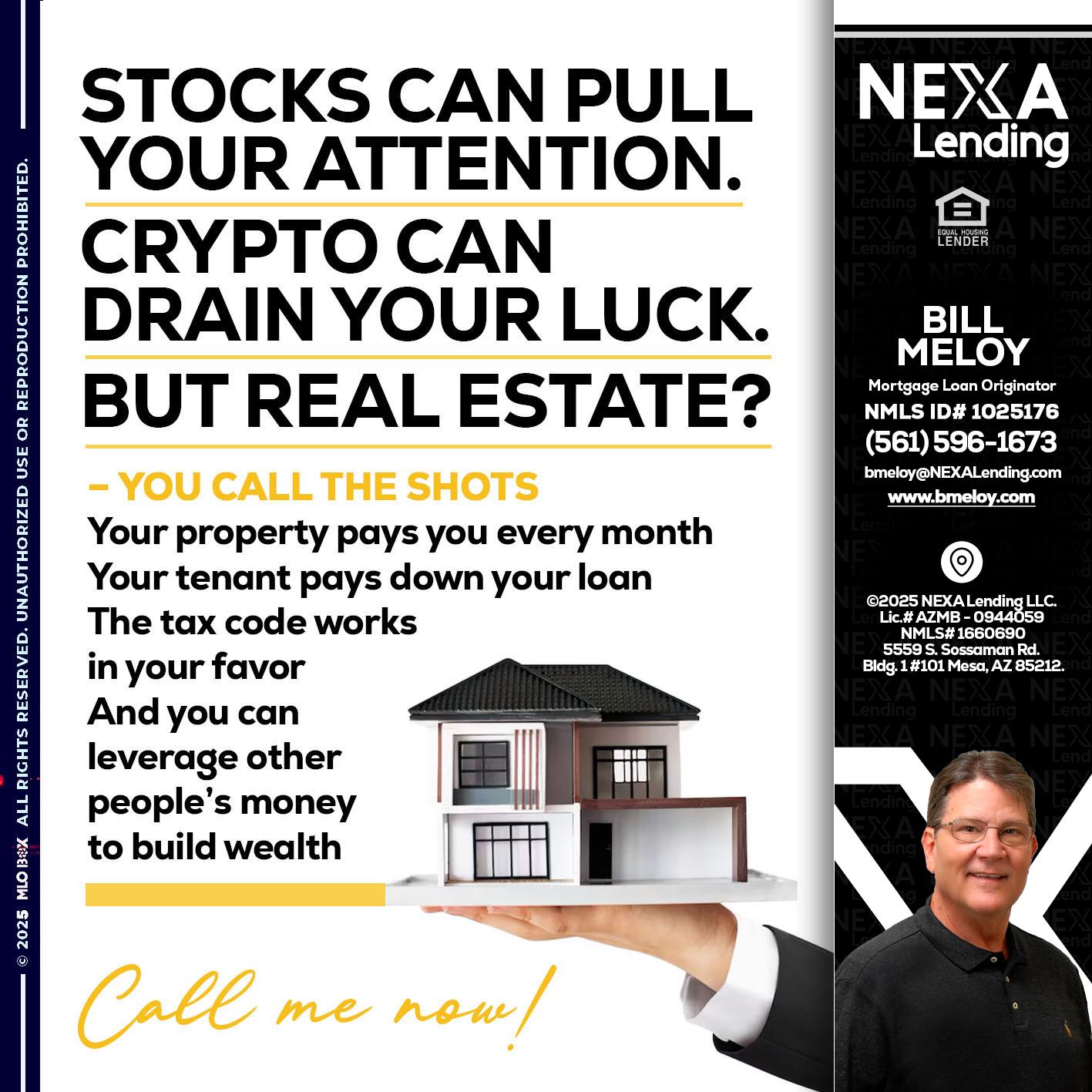 STOCK CAN - Bill Meloy -Mortgage Loan Consultant