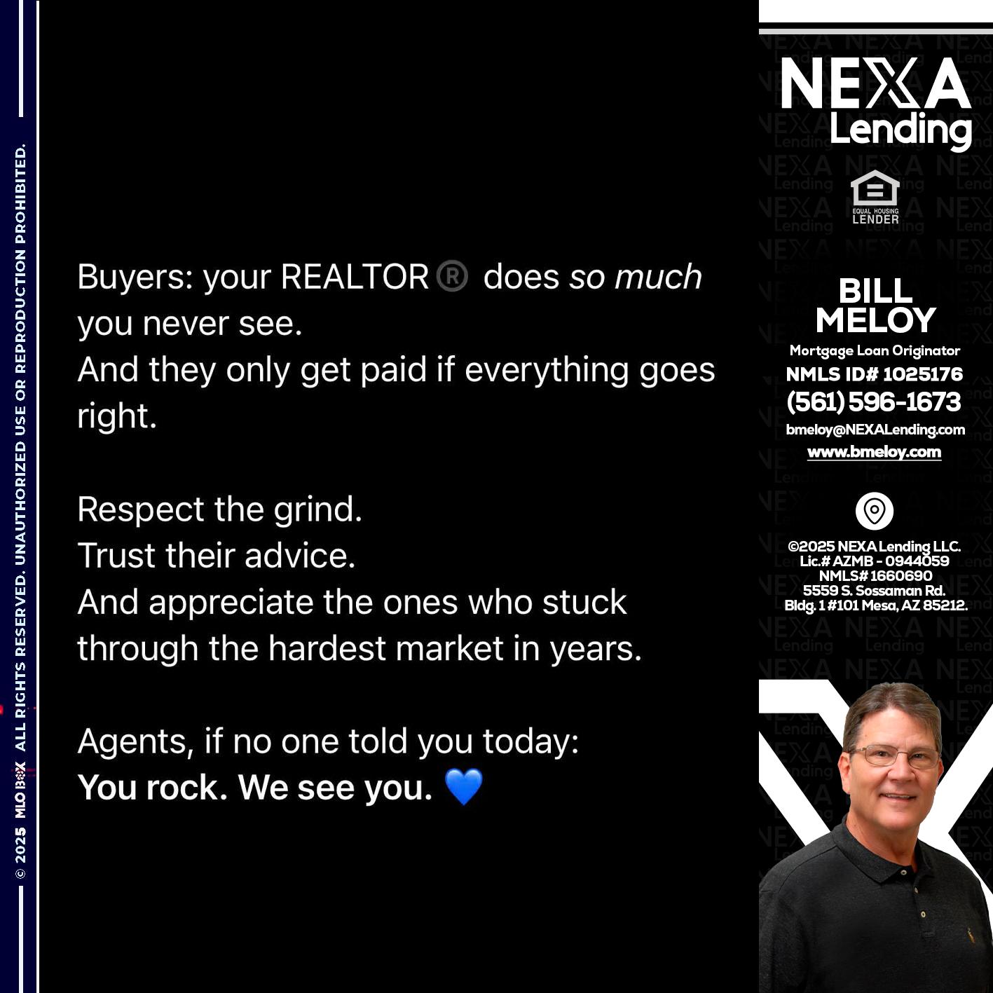 BUYERS - Bill Meloy -Mortgage Loan Consultant