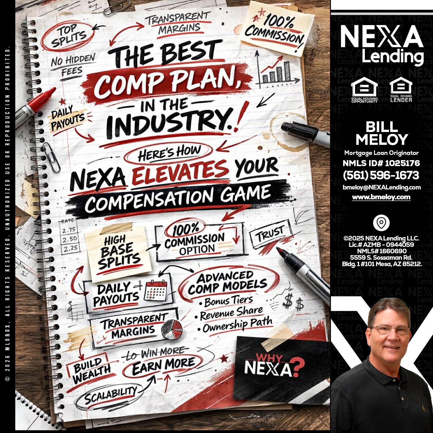 THE BEST COMP - Bill Meloy -Mortgage Loan Consultant