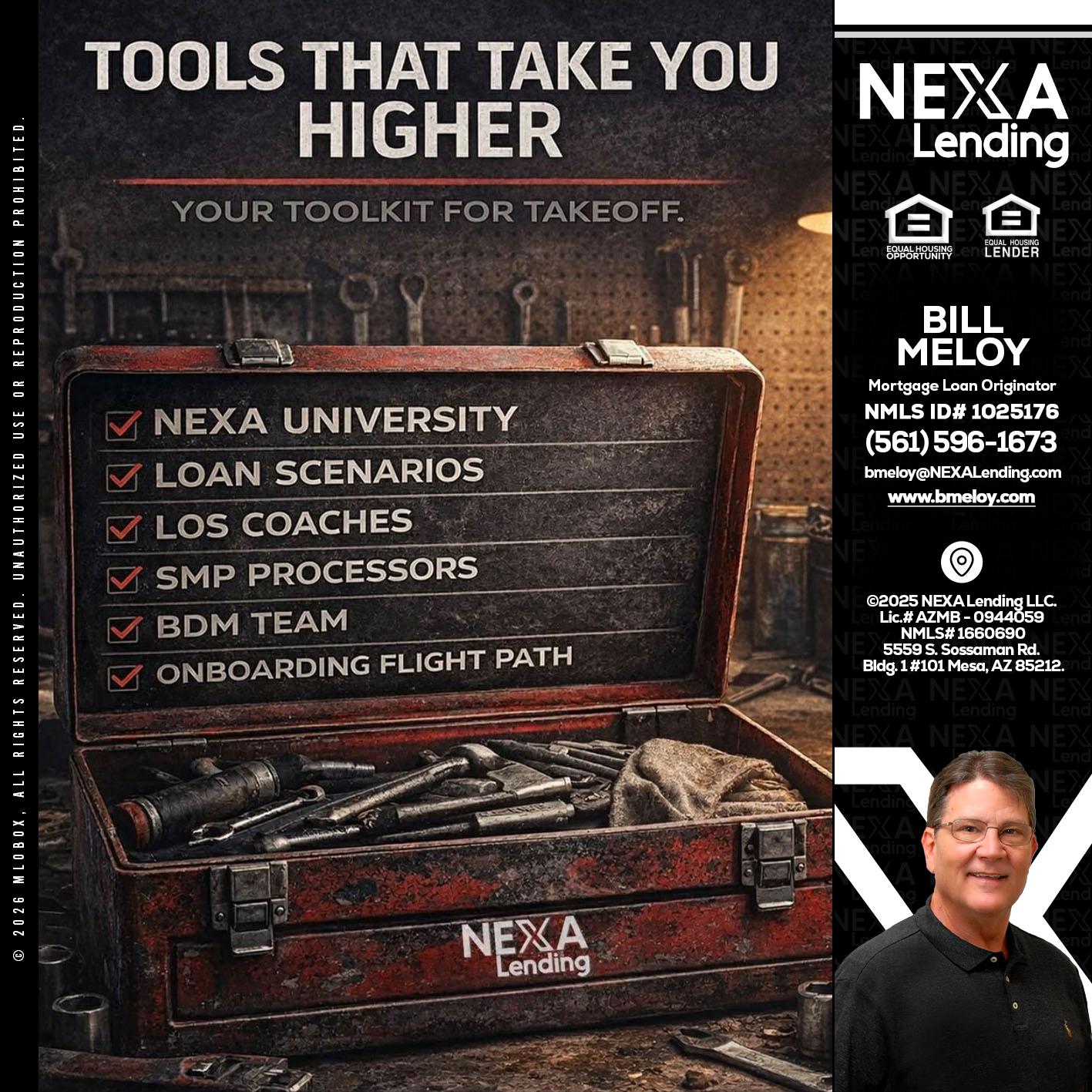 TOOLS THAT - Bill Meloy -Mortgage Loan Consultant