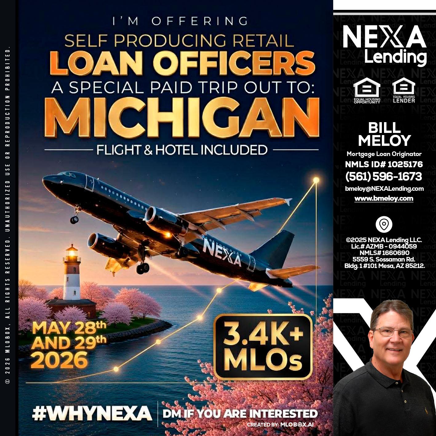 MICHIGAN TRIP - Bill Meloy -Mortgage Loan Consultant