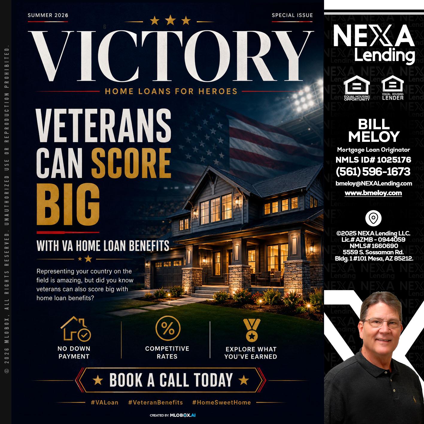 VICTORY - Bill Meloy -Mortgage Loan Consultant