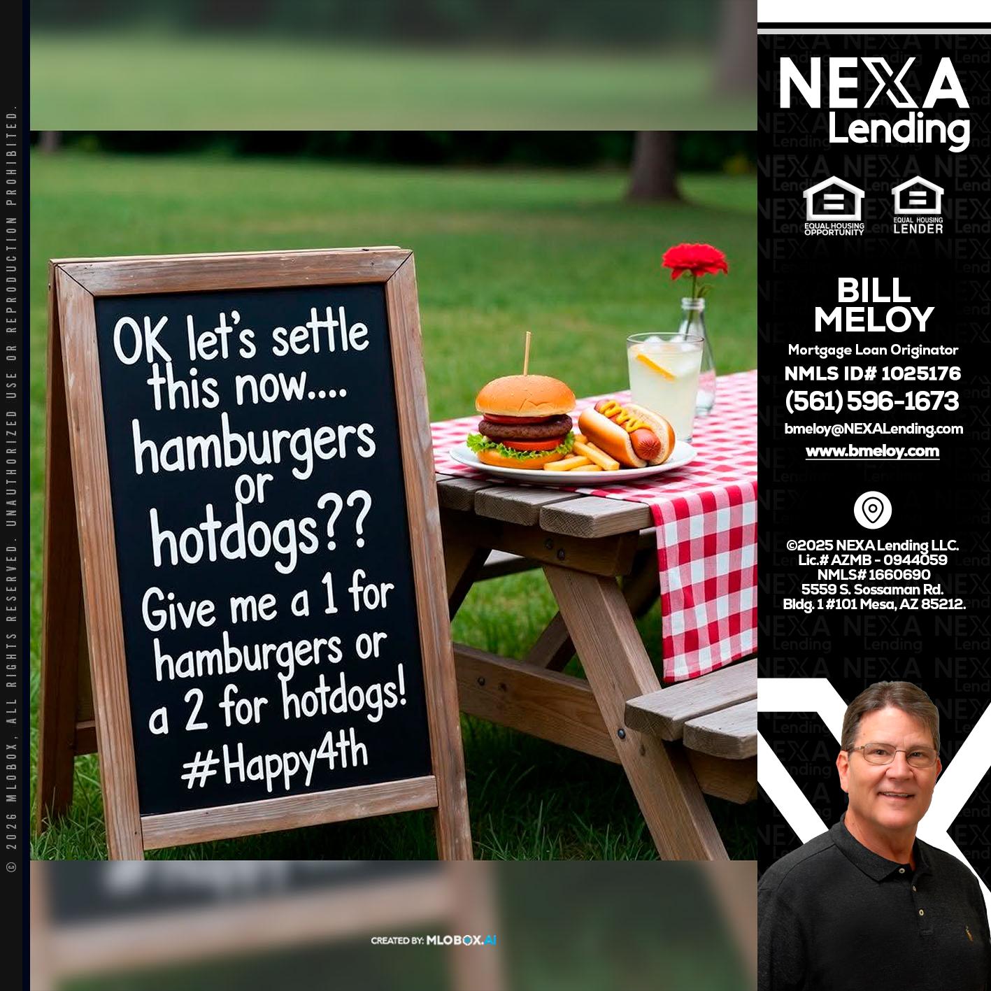 let settle this - Bill Meloy -Mortgage Loan Consultant