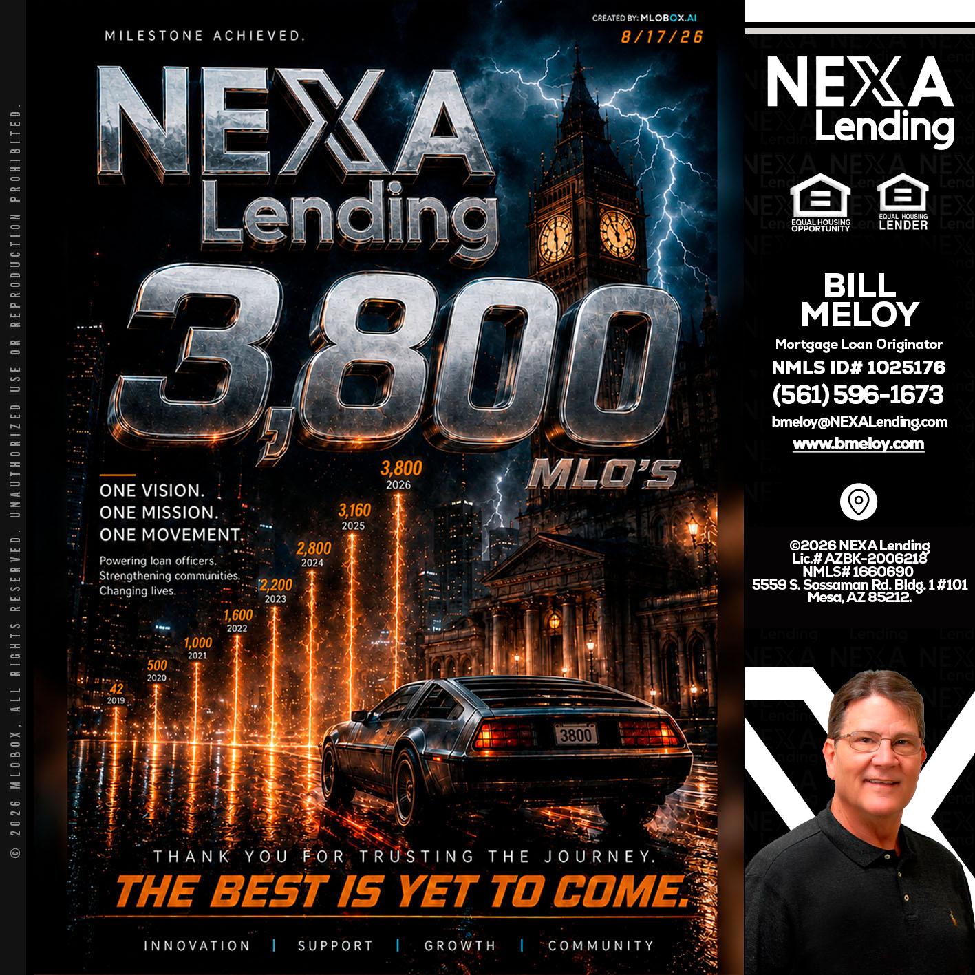 3800 future - Bill Meloy -Mortgage Loan Consultant